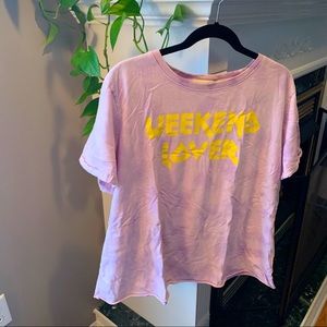 Weekend Lover tie dye T-Shirt 3X